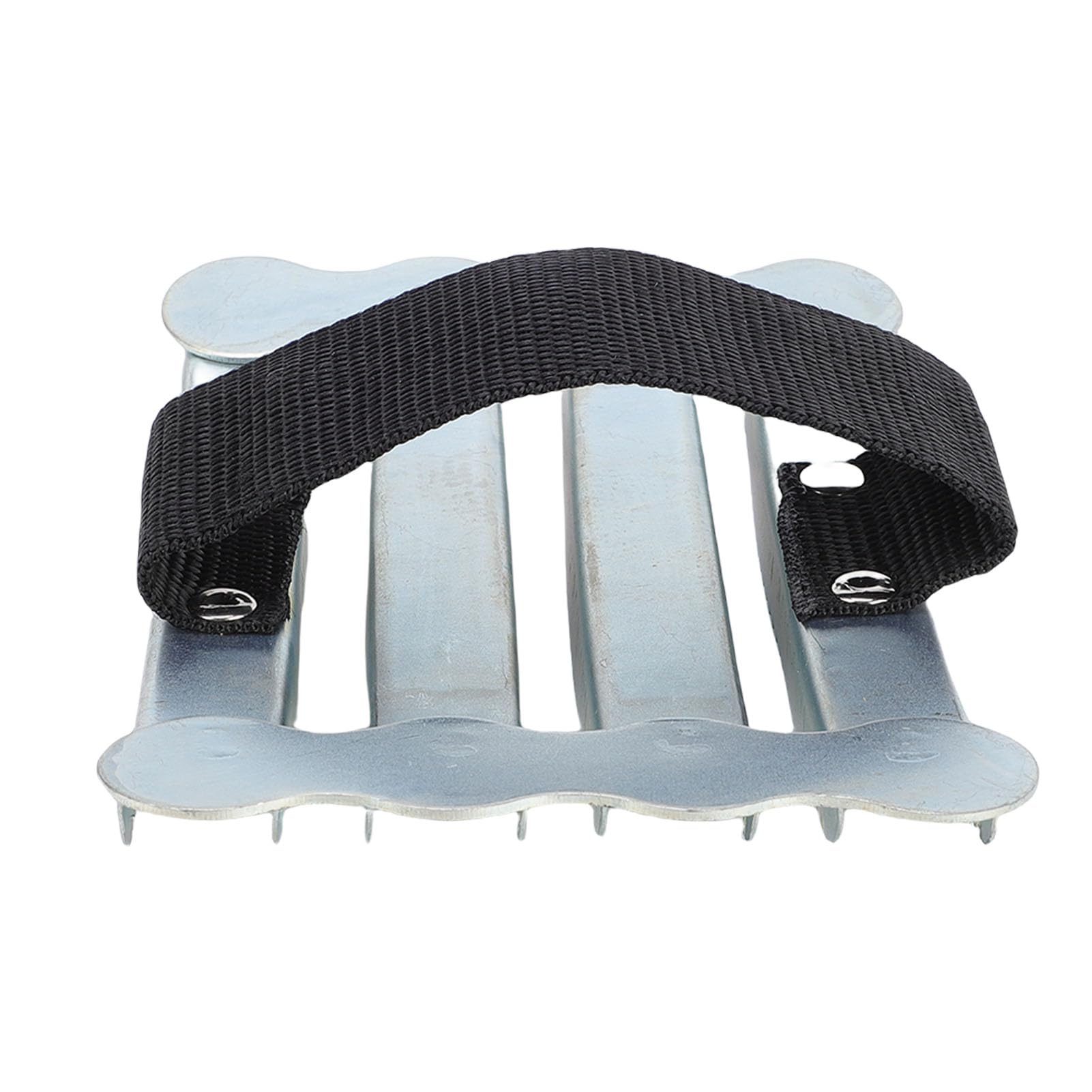 Greensen Cepillo para el Aseo del Caballo, Peine de Acero Inoxidable para el Cuidado del Pelaje Equino con 4 Filas de Dientes Densos para Eliminar Pelo Suelto