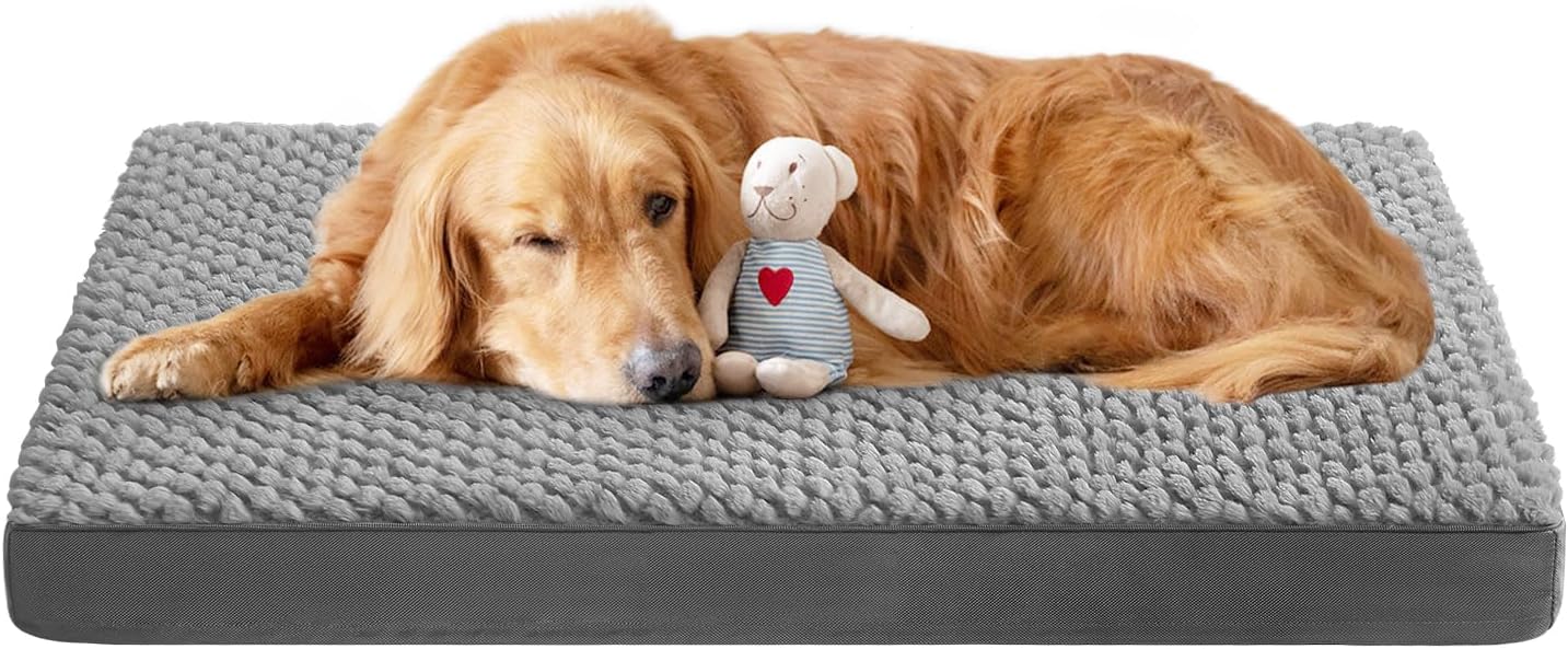 American Kennel Club Orthopedic Crate Pet Bed, 30 by 23