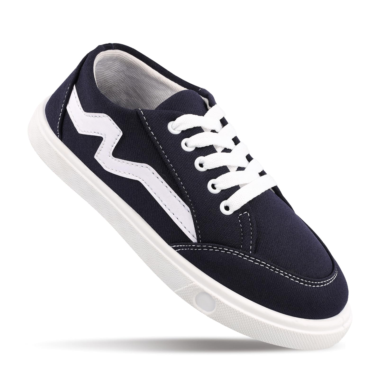 WALKAROO Stylish Sneaker for Kids|Light Weight and Comfortable|Trendy Lace-up Shoes|WK361 - Navy Blue (B0D7HMYNC3) Amazon Price History, Amazon Price Tracker