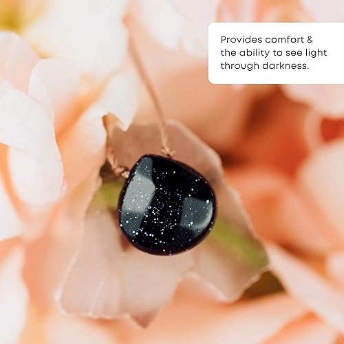 Miniatura 30 de SoulKu Handcrafted Necklace, Empowerment Jewelry With Healing Crystal, Inspirational Jewelry For Women, Mom & Sister Gifts, 2" Extender With Lobster