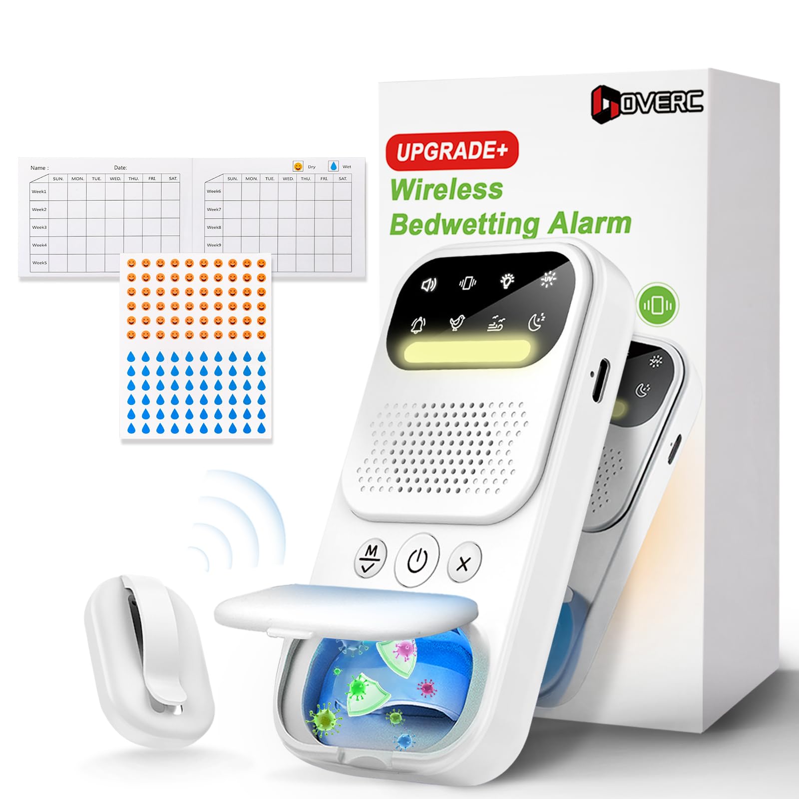 DOVERC Wireless Bedwetting Alarm