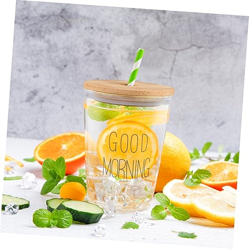 Miniatura 8 de DOITOOL 8 tapas de bambú para frascos con agujero para pajilla, tapas de bambú reutilizables para tarros de boca regular de 2.77 pulgadas