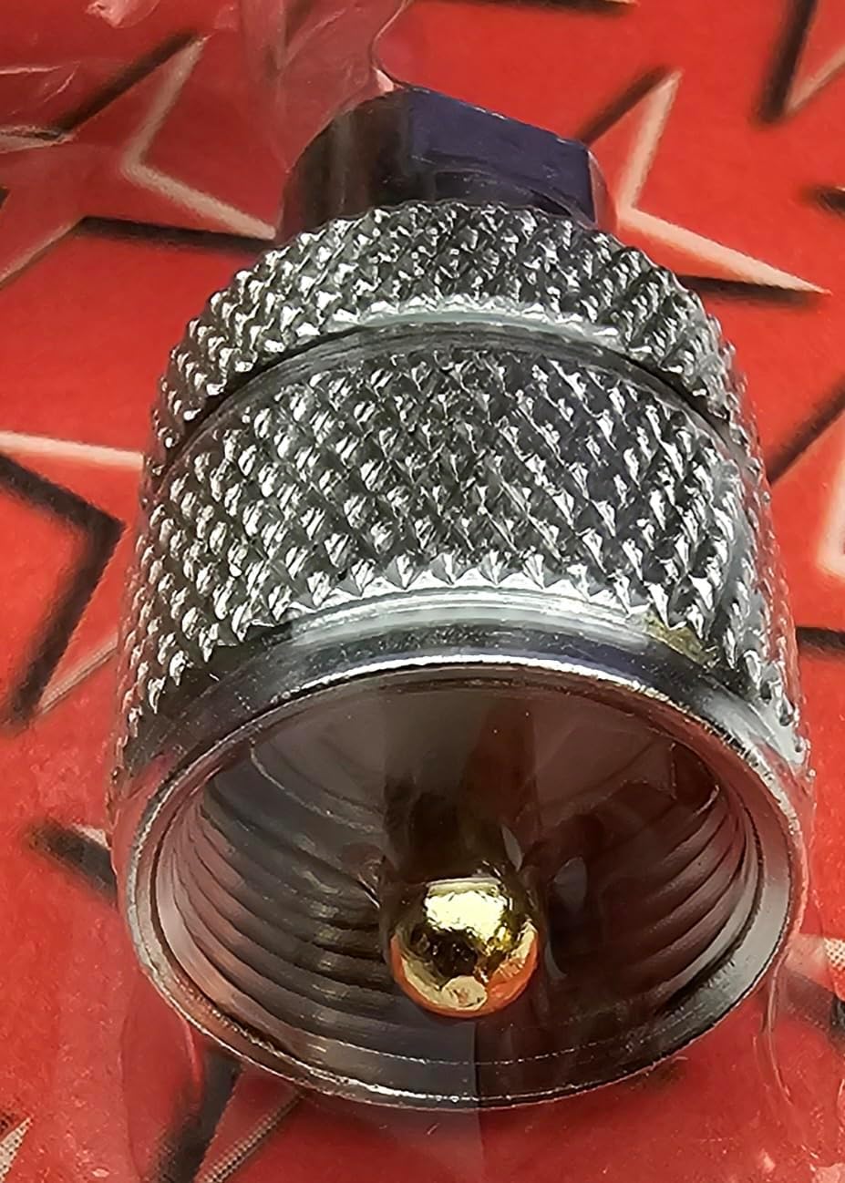 ProComm Rear Hinge CB Radio Antenna Mount w/Terminator Cable and UHF Adapter for 2018 & up Jeep Wrangler JL Series