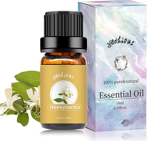 Miniatura 7 de yethious Aceites esenciales de madreselva para difusor y aromaterapia, aceite puro de madreselva para aceites de regalo de piel, 0.3 fl oz