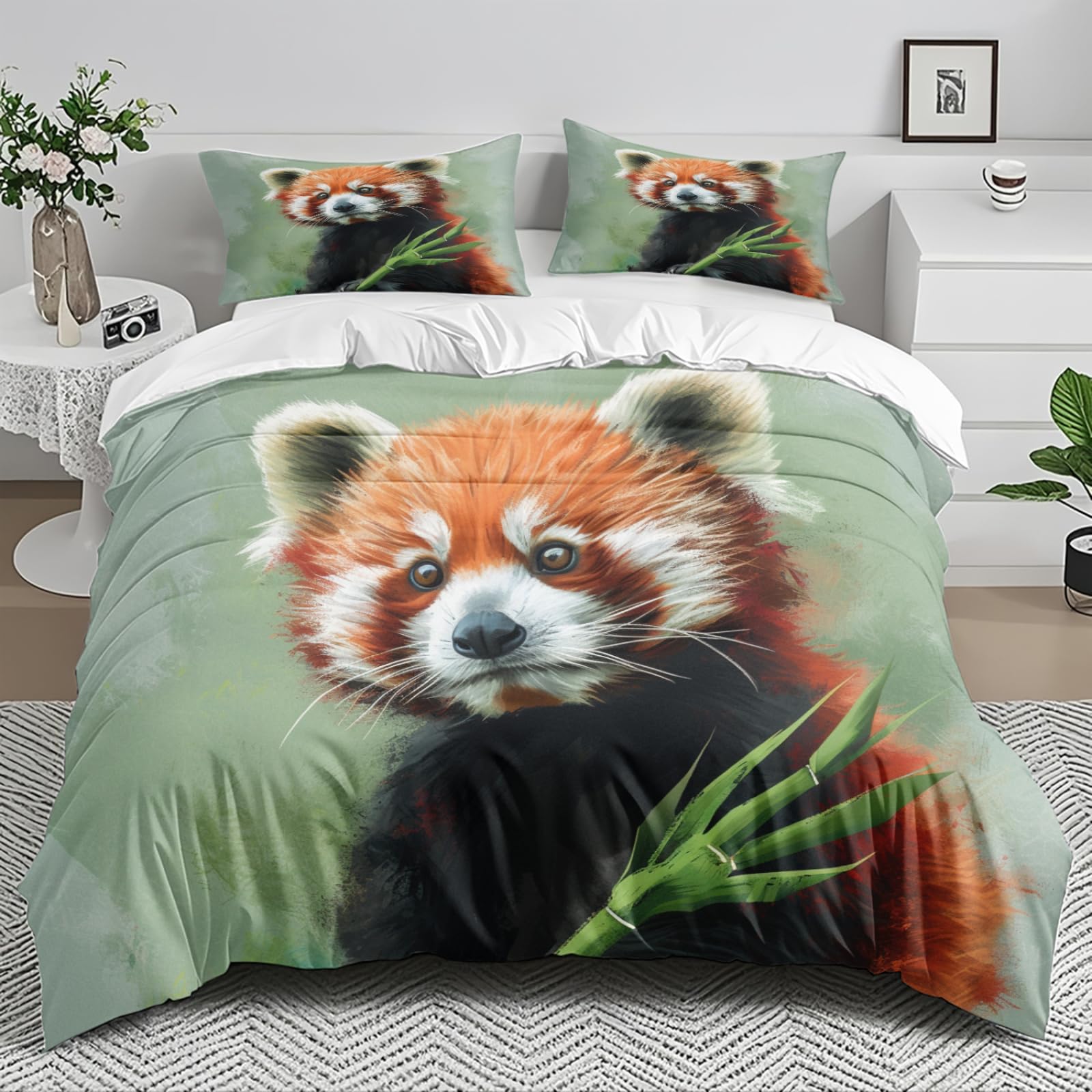 Housse de couette 220x240 fermeture éclair en microfibre lavable et très respirante