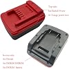 Battery Adapter Converter for Dewalt 18V 20V Lithium-Ion DCB200 DCB201 DCB203 Power Tool Battery for Einhell Power X-Change 18V System, Anti-Slip Secure Fit, Adapter Only