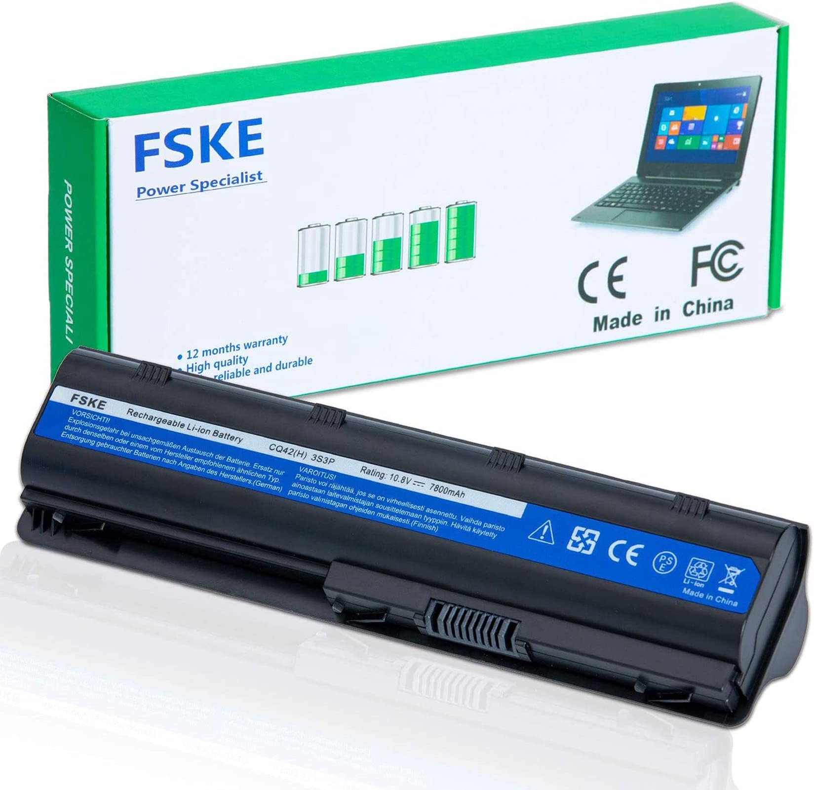 ASUNCELL 7800mAh 9 Cell MU06 MU09 Laptop Batterij 593553-001 593554-001 voor HP Pavilion G4 G6 G7 G62 593550-001 CQ32 CQ42 CQ62 CQ72 CQ43 CQ430 DM4-3000 DV5-2000 DV6-3000 DV6-6000 DV7-4000 DV7-6000