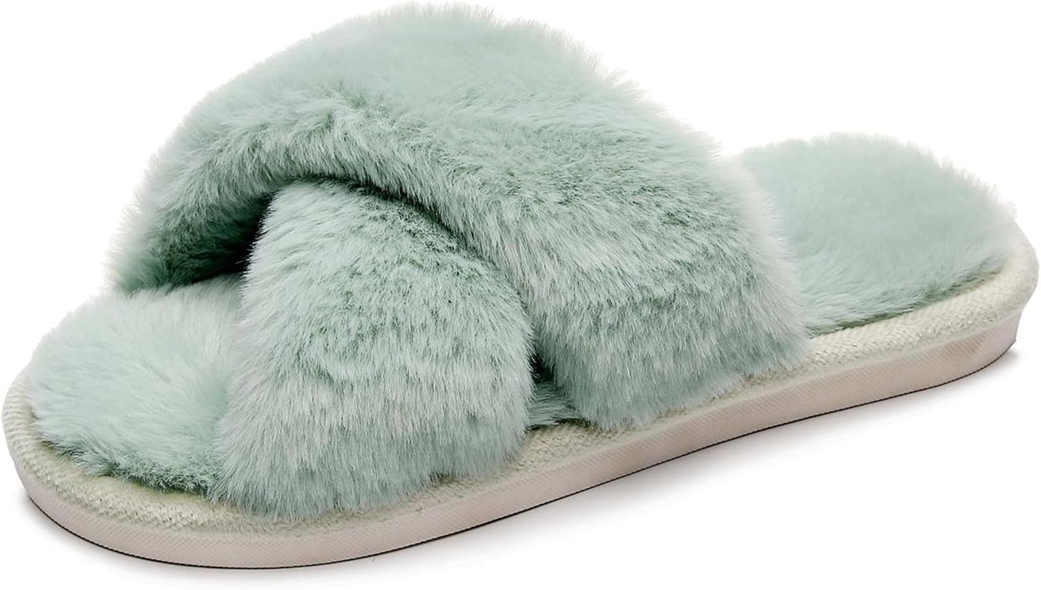 Crazy Lady Womens Fuzzy Fluffy Furry Fur Slippers Vietnam Ubuy