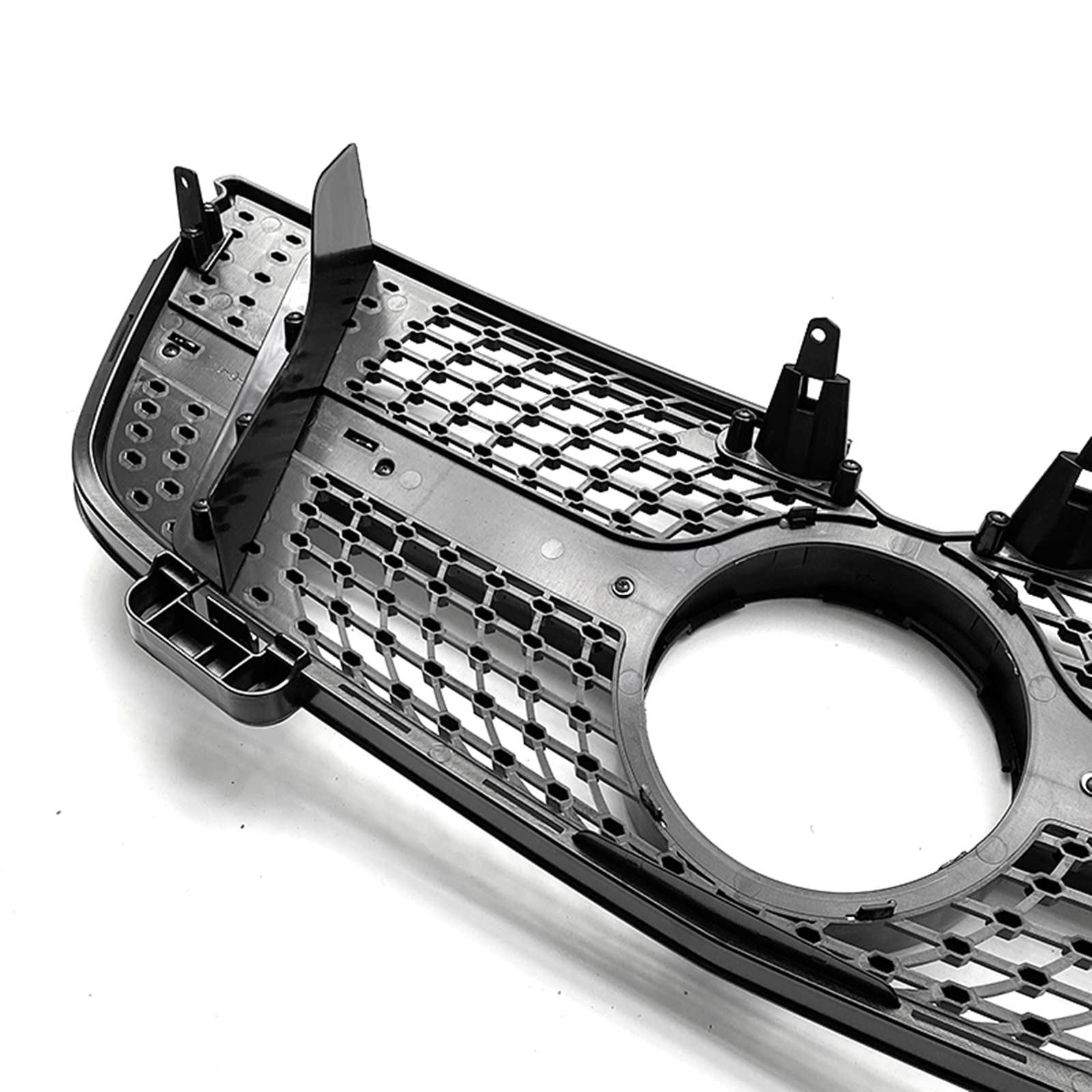CHEVVY Griglia Anteriore Griglia Nera Paraurti Superiore Cofano Maglia per Benz X164 Classe GL GL320/2007-2008 GL450/2007-2012 GL350/2010-2012 Accessori
