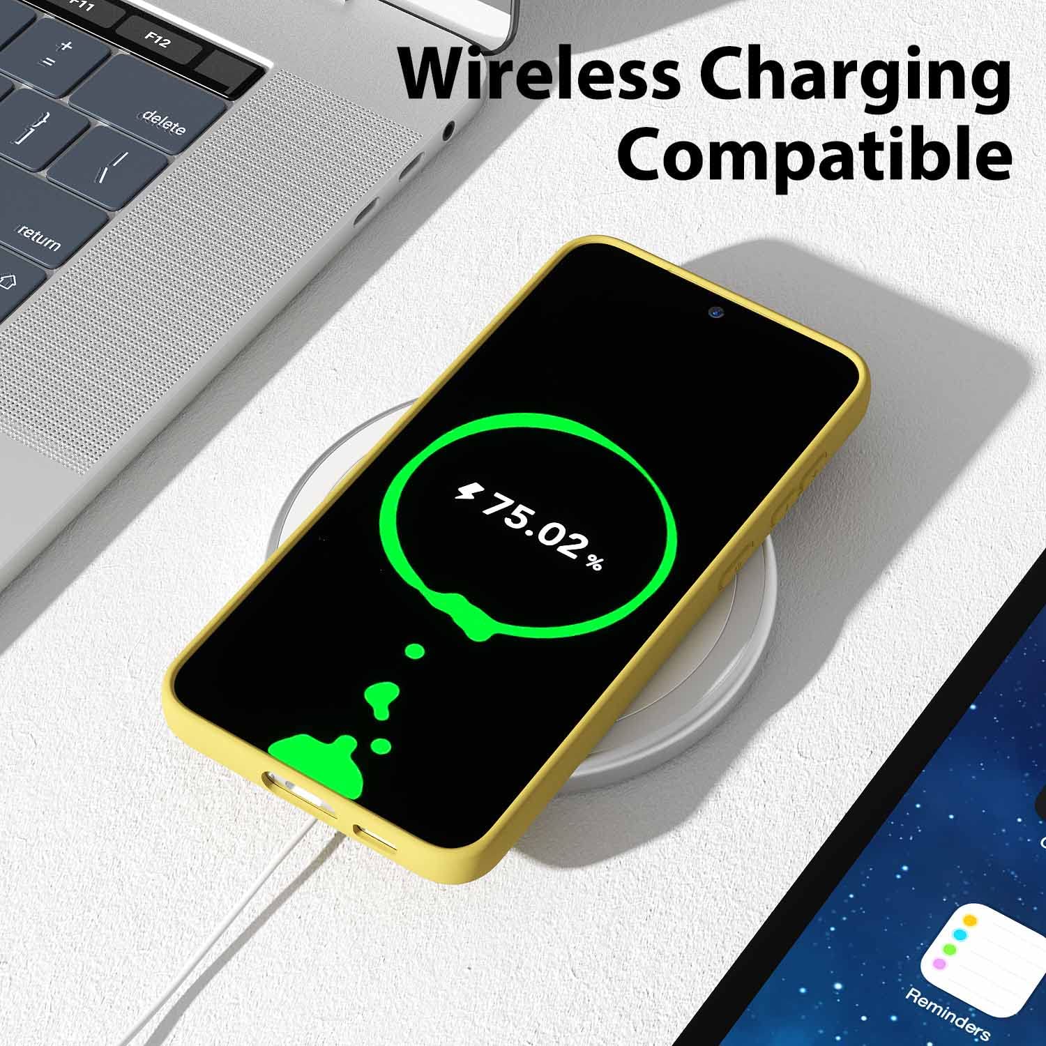 oakxco na telefon Samsung Galaxy S23 etui silikonowe z ochroną kamery, ultra cienkie, kolorowe etui na telefon dla dziewczyn, jednokolorowe etui na telefon, cienkie etui ochronne, matowa osłona z