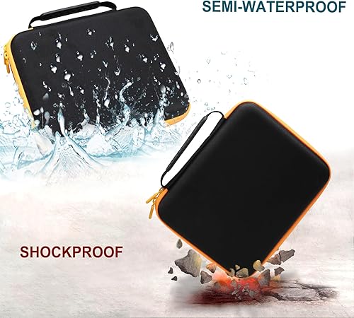 Miniatura 4 de LTGEM - Funda compatible con destornillador inalámbrico DEWALT DCF682N1DCF680N2 8V MAX, baterías y cargador, solo funda