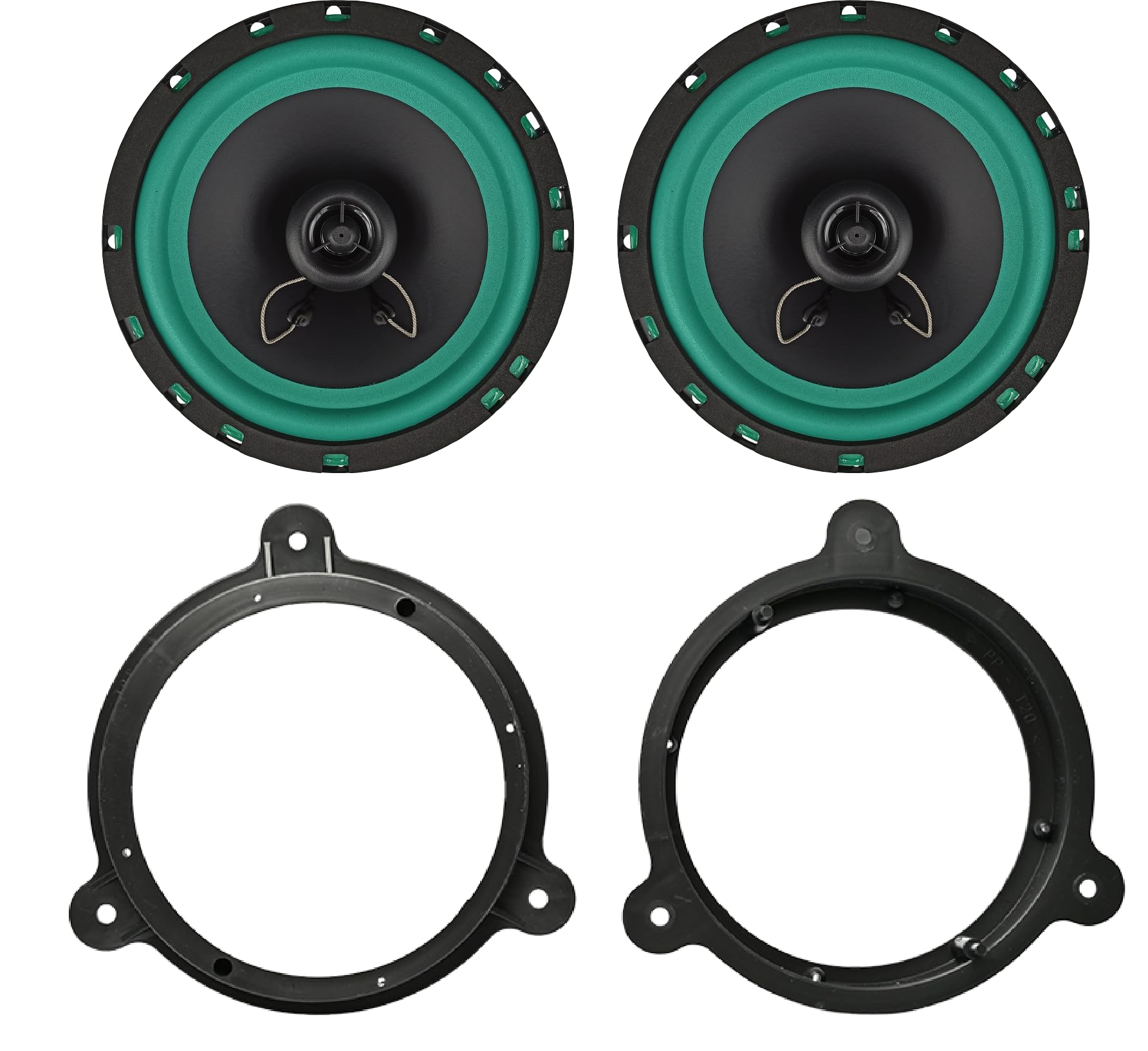 IPNOSIS Kit 2 casse IP-01165 Con 2 supporti, Compatibile Con Smart ForTwo/ForFour (453), Hyundai i10 Dal 2020, Mazda CX-5 dal 2017, CX-9 dal 2016, MX-5 Dal 2015 E Altri Modelli.
