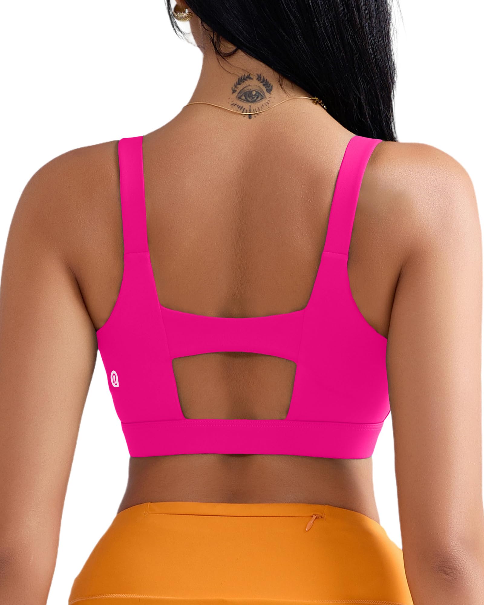 RUNNING GIRL Sports Bra for Women High Support, Molded Cup High Impact Sports Bras for Women Large Bust