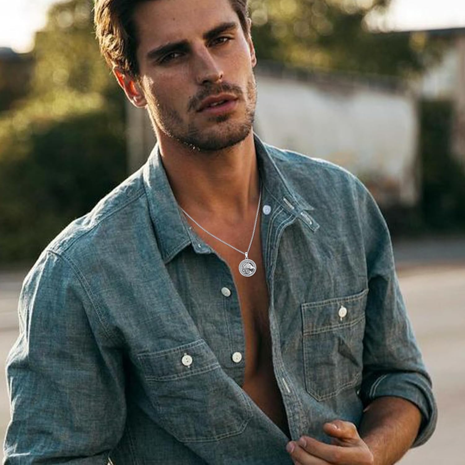 CUOKA MIRACLE Horse Necklace for Women Men 925 Sterling Silver Horse Pendant Necklace Vintage Animal Jewelry for Friends Birthday Holiday Christmas Anniversary - Image 2