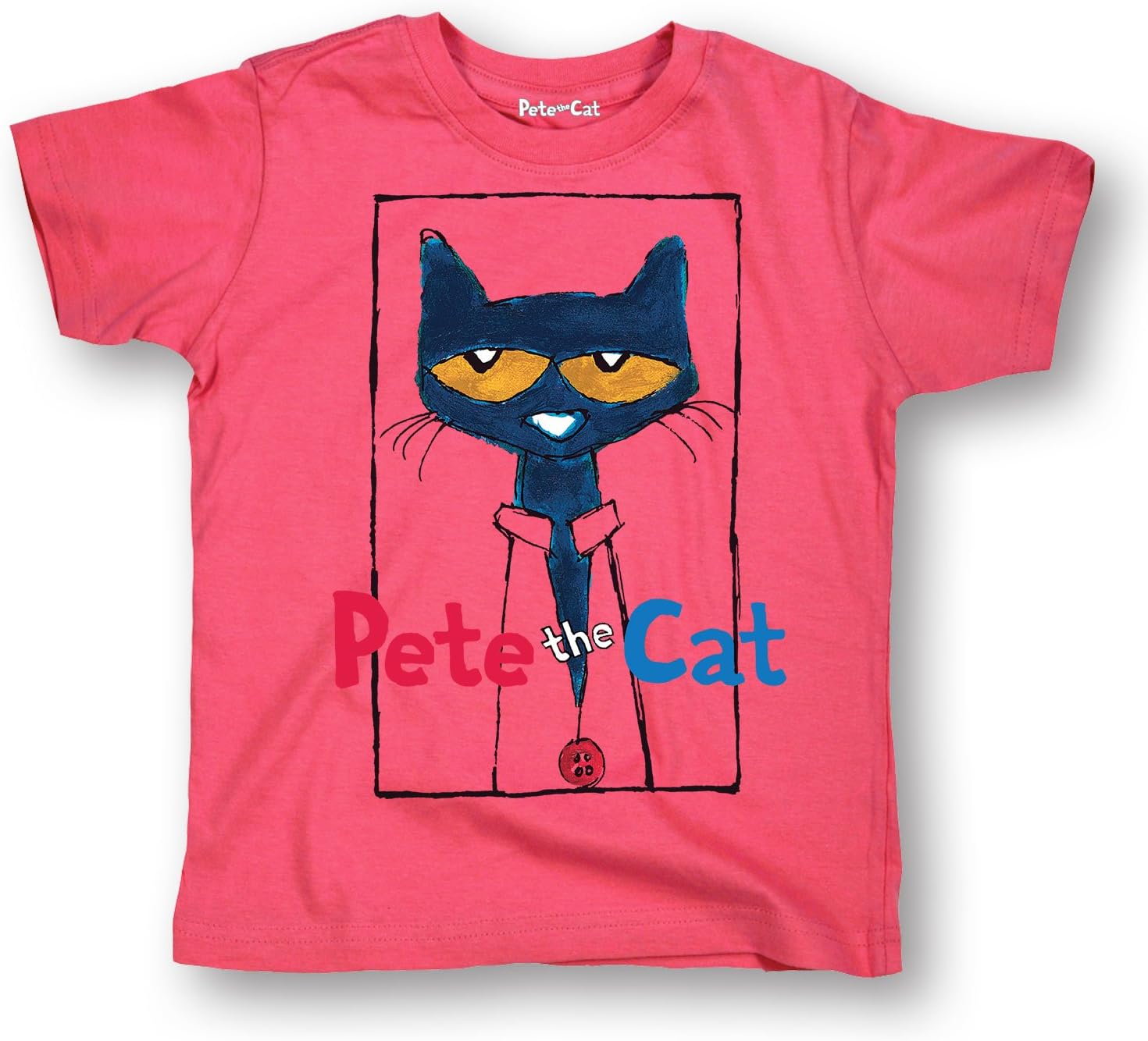 Pete the Cat Officially Licensed Book Character Picture Frame Kids Youth T-Shirt