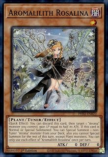 YU-GI-OH! Aromalilith Rosalina - PHNI-EN022 - Super Rare - 1st Edition