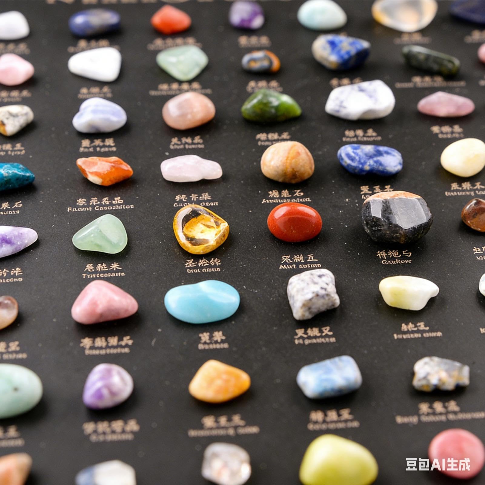 Juego De Cristales Y Piedras Decoración De Exhibición De Vetas Científicas | Soporte Para Arreglo De Cristales Para Familia Padres Niños Niñas Sala De Estar Estudio Detalle Para Casa