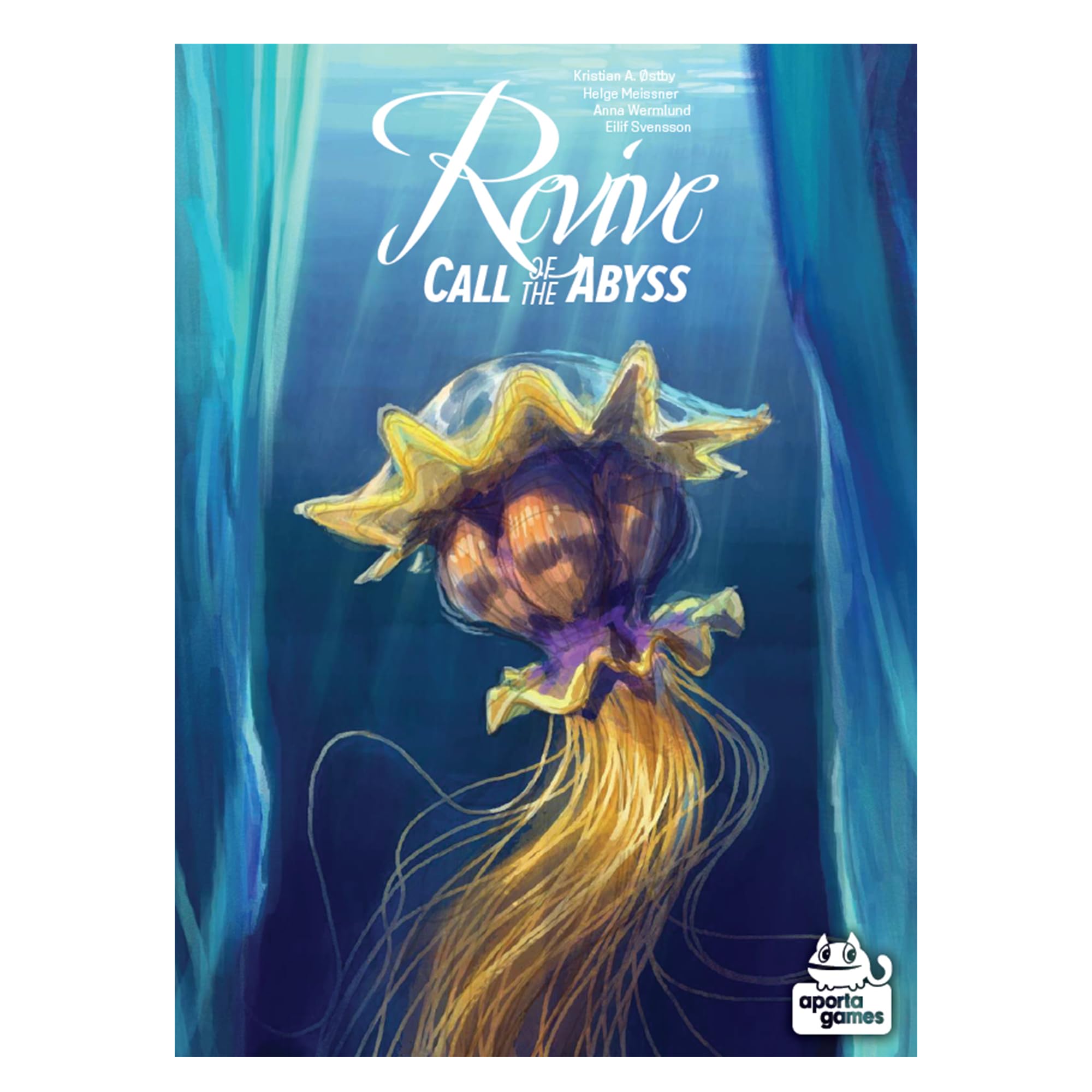 Revive: Call of The Abyss Board Game Expansion - Enhance Your Game with New Tribes and Scyphoz Cards! Strategy Game for Kids & Adults, Ages 14+, 1-4 Players, 60-90 Min Playtime, Made by Aporta Games