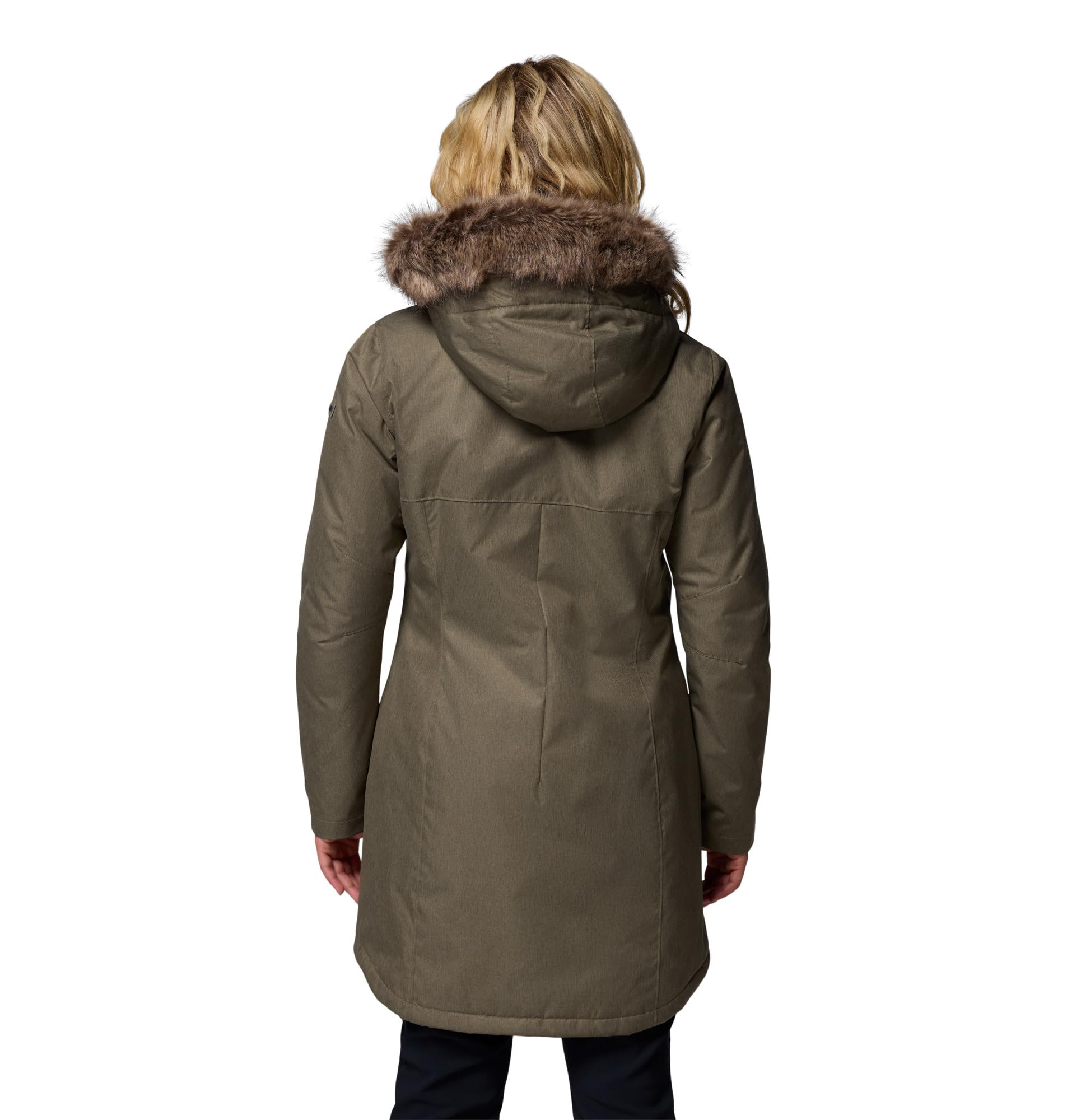 Columbia Chaqueta larga aislante Suttle Mountain de primera generación para mujer