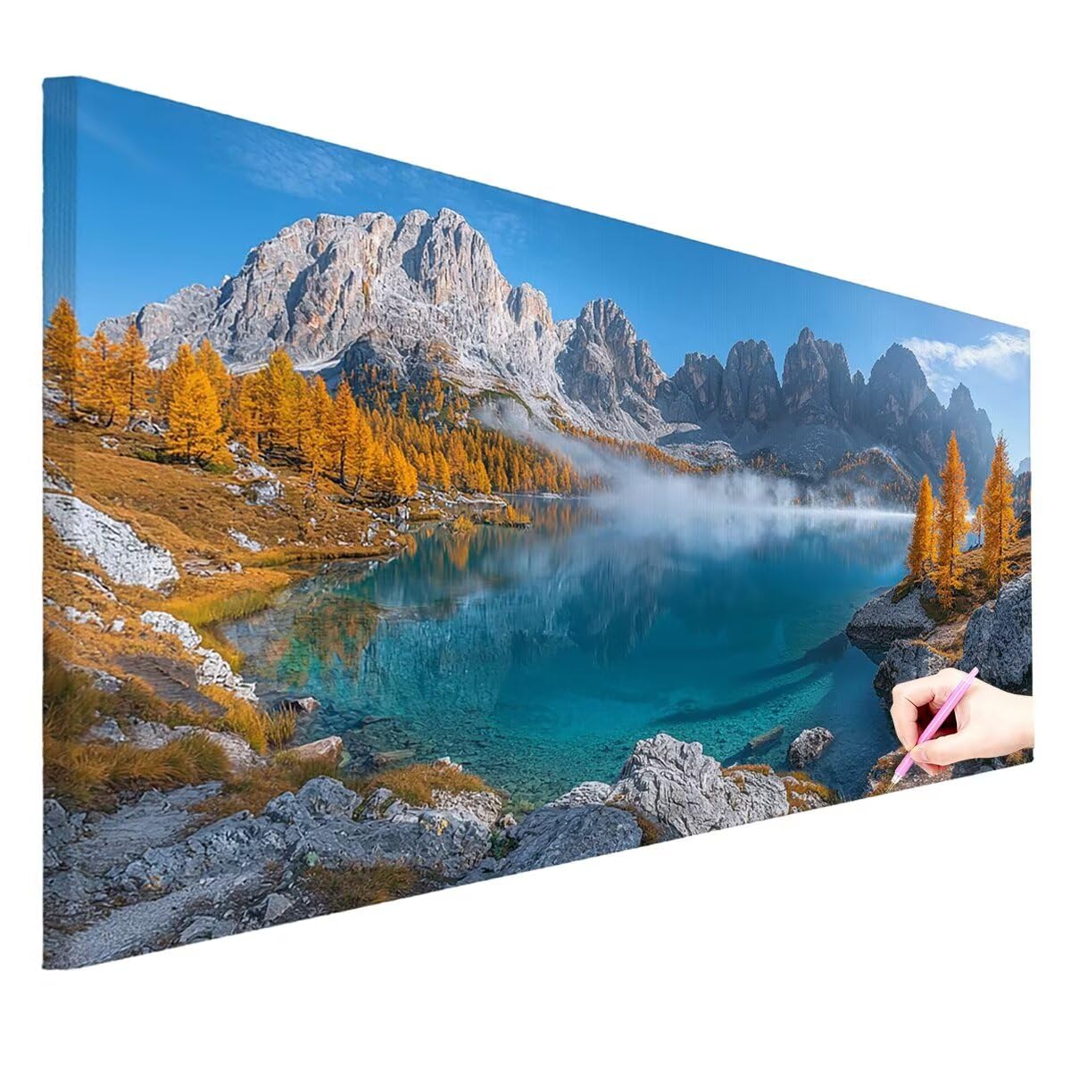 Diamond Painting Groß XXL 200x100cm, Diamond Painting Landschaft -0247