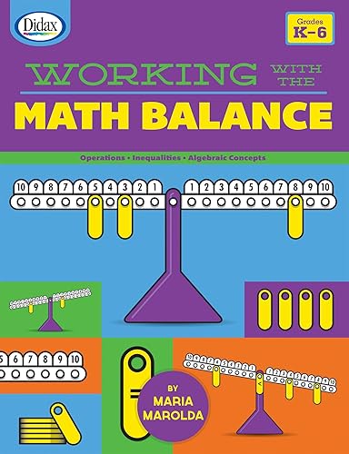 Didax Recursos educativos Trabajando con el libro de equilibrio matemático