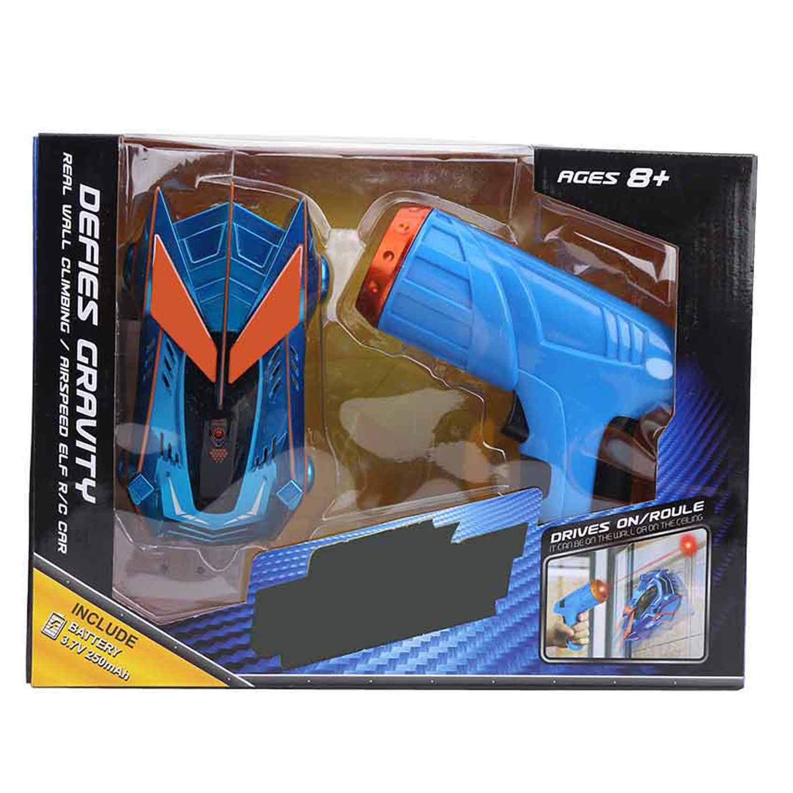 Zerodis RC Car Vehicle, Infrared Follow Light Sensor Wall Climbing Racing Car 4-Wheel Drive Remote Control Climbing Racing Car for Kids Boys Girls(blue)