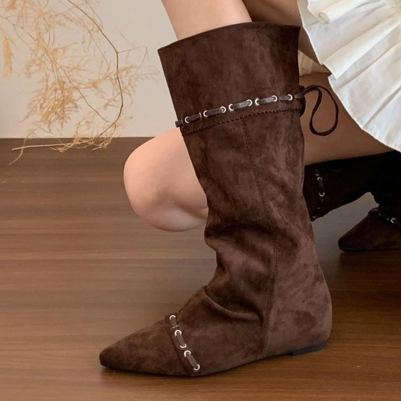 Botas Cowboy De Mujer Altas Botas Camperas Mujer Western Botines