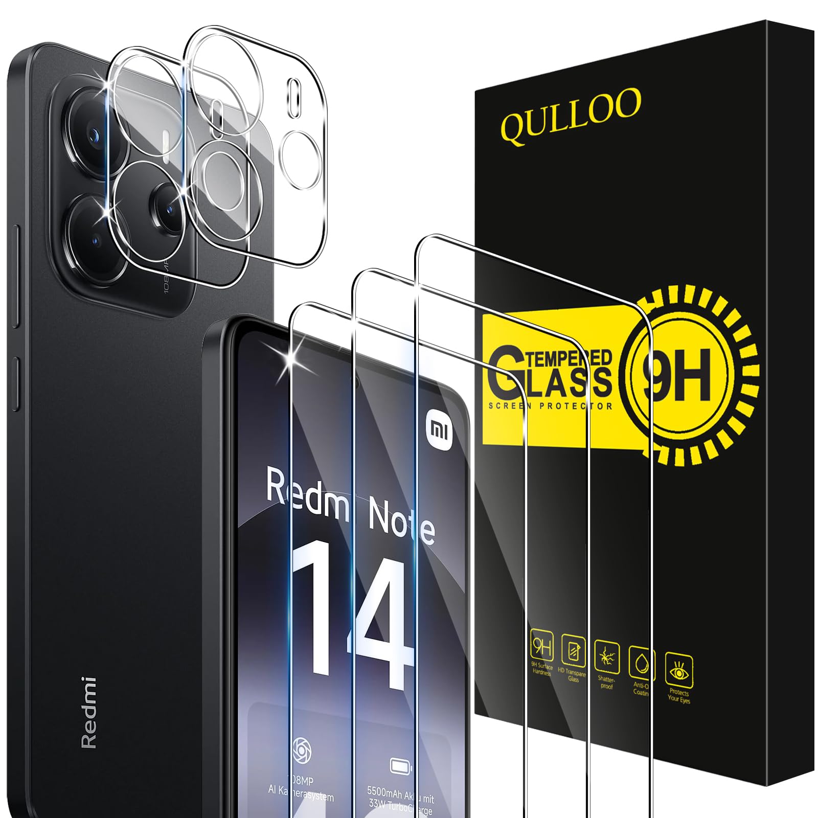 3x Schutzfolie für Motorola MOTO E7 POWER / E7i POWER Panzerfolie Tempered