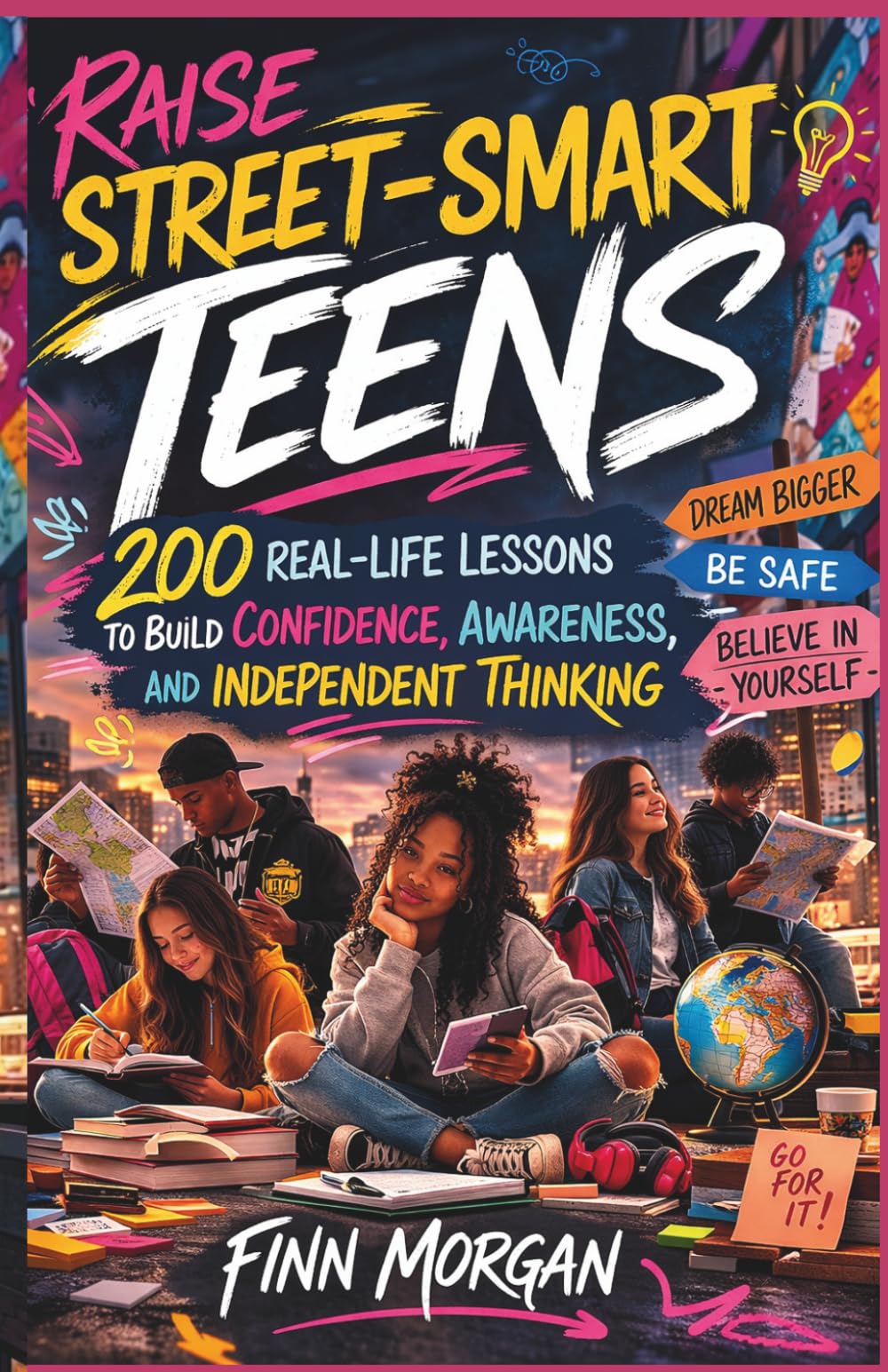 Raise Street-Smart Teens: 200 Real-Life Lessons to Build Confidence, Awareness, and Independent Thinking For Teens