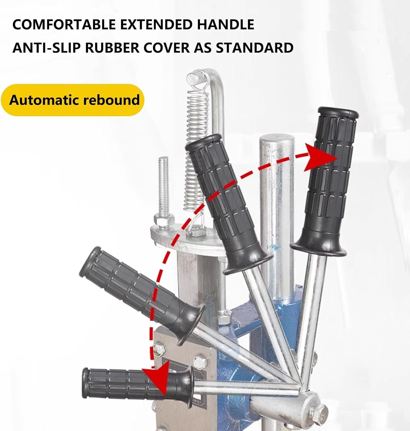 Heavy Duty Punching Machine Multipurpose Punch Tools, 350/700/1400lbs Solid Bench Hand Mandrel Press for DIY Leather Craft Punching Holes(Size:1400lbs)