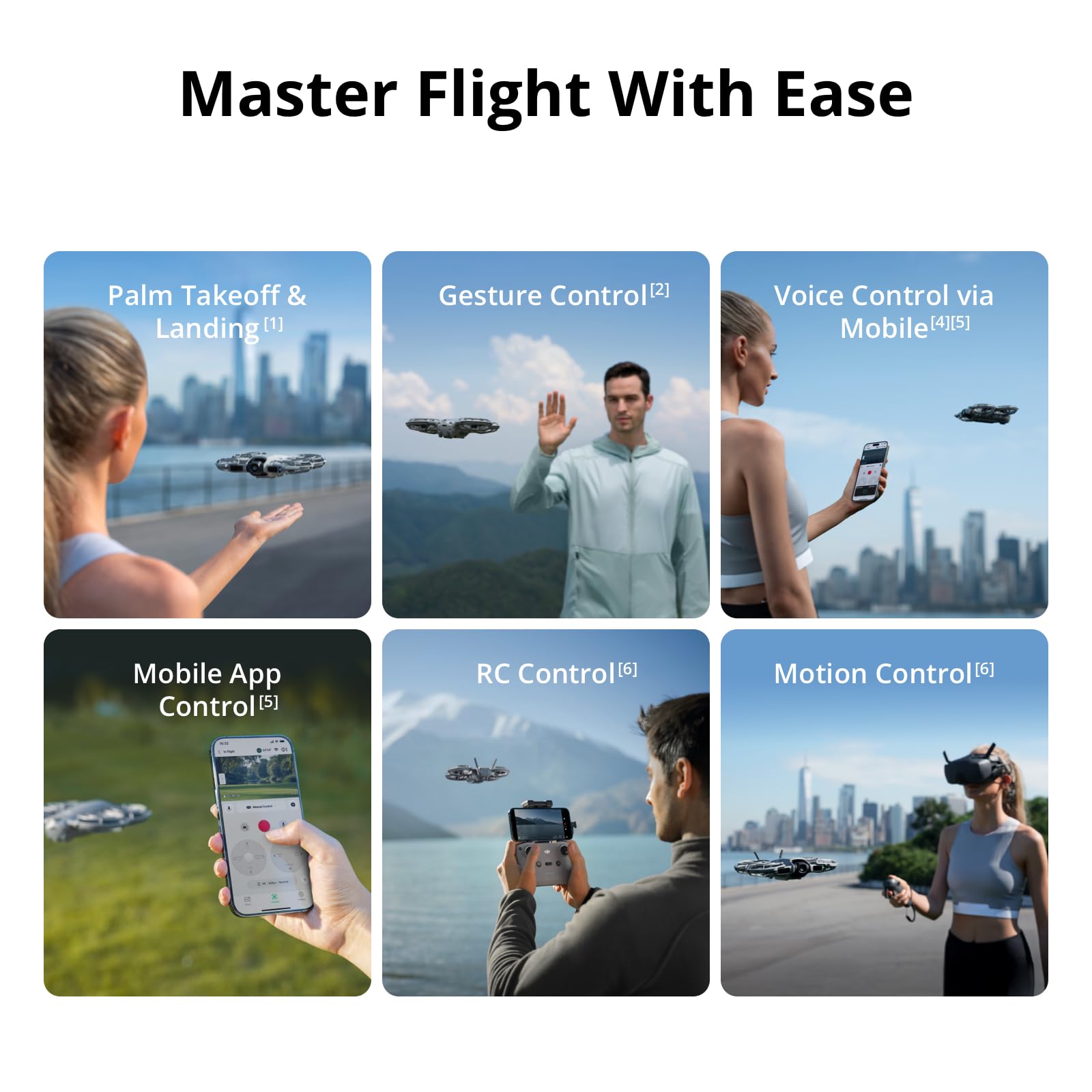 DJI Neo 2 Motion Fly More Combo With RC Motion 3 & Goggles N3, Stable Transmission With Digital Transceiver, 4K Drone for Beginners, FPV Flying, 3 Batteries