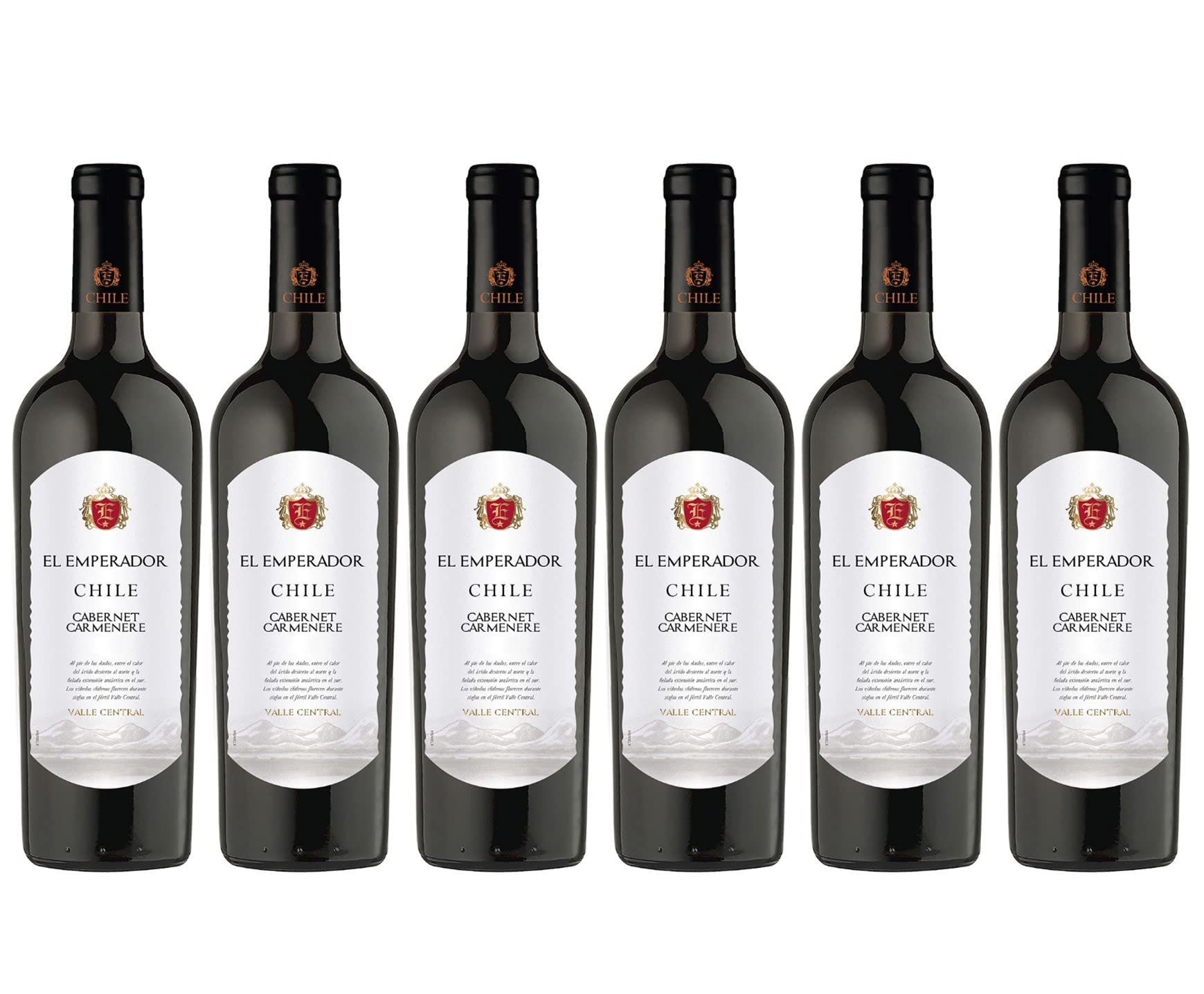 El Emperador - Rotwein, Cabernet Carmenere aus Chile (6 x 0.75 l)