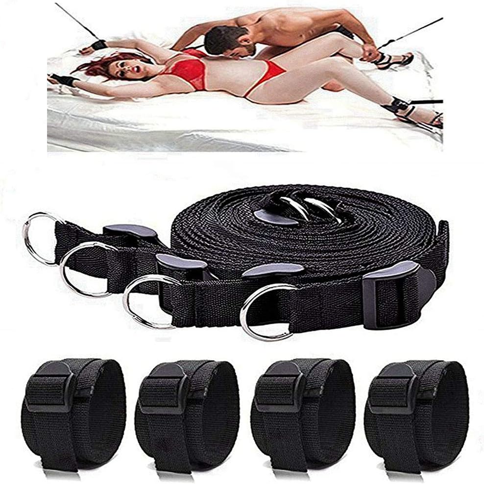 Sex Strap Bondaged kit for Couples Sex Swing Adult Restraints Rope for Women Neck Hanging Sling Position Adjustable Swing for Couples Sex BDSM Sex Toy (Queen Strap)