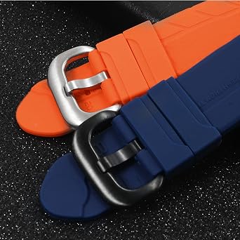 Watch Strap for Sevenfriday Watch Band, Waterproof Rubber Buckle Belt with Scale Style Replacement for Seven Friday Watches men Wristwatch