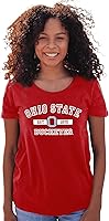 Vista 19 de Blue 84 NCAA - Camiseta con licencia oficial de la NCAA para mujer, color del equipo atlético