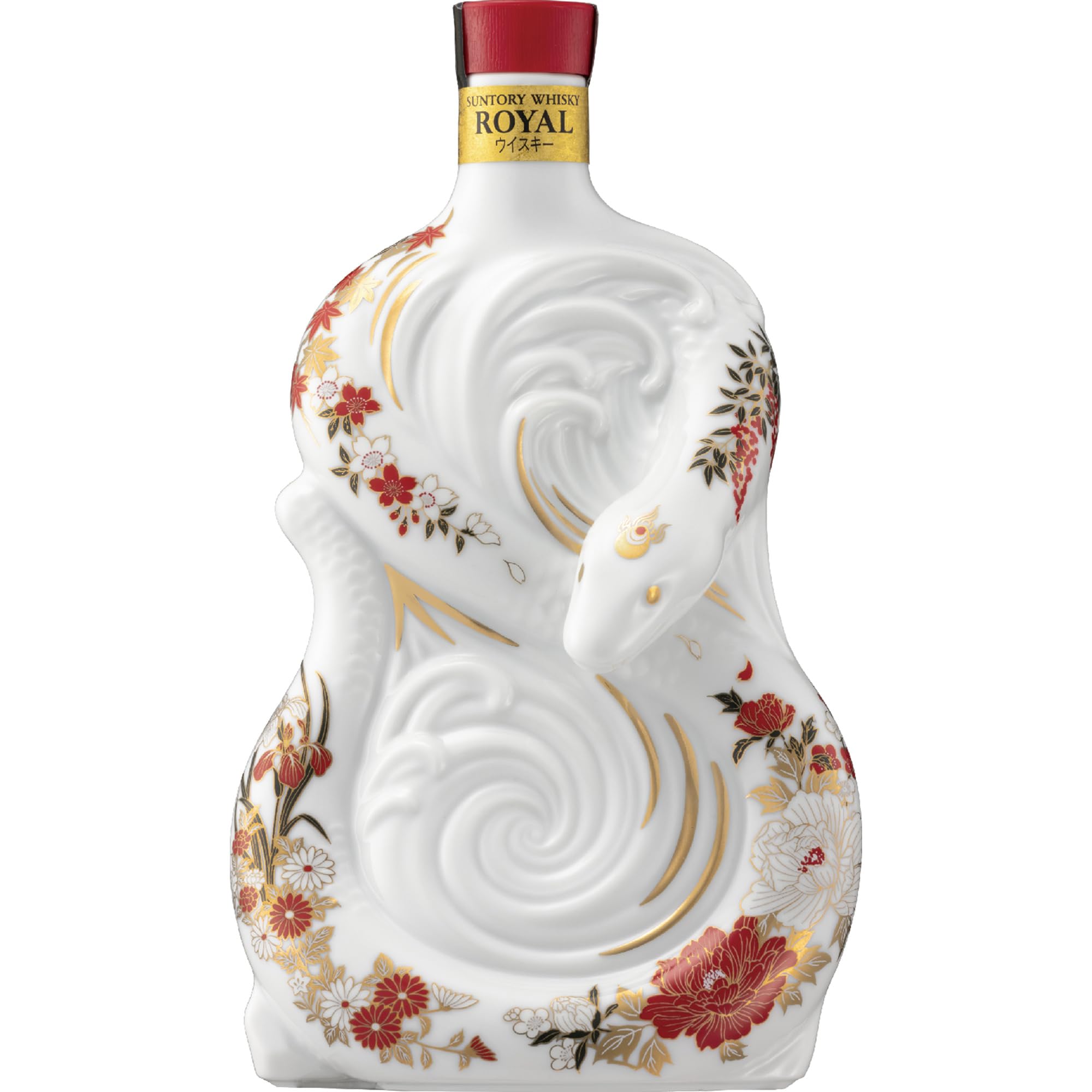 Amazon.co.jp: ローヤル 巳歳 干支ボトル 600ml [サントリー 