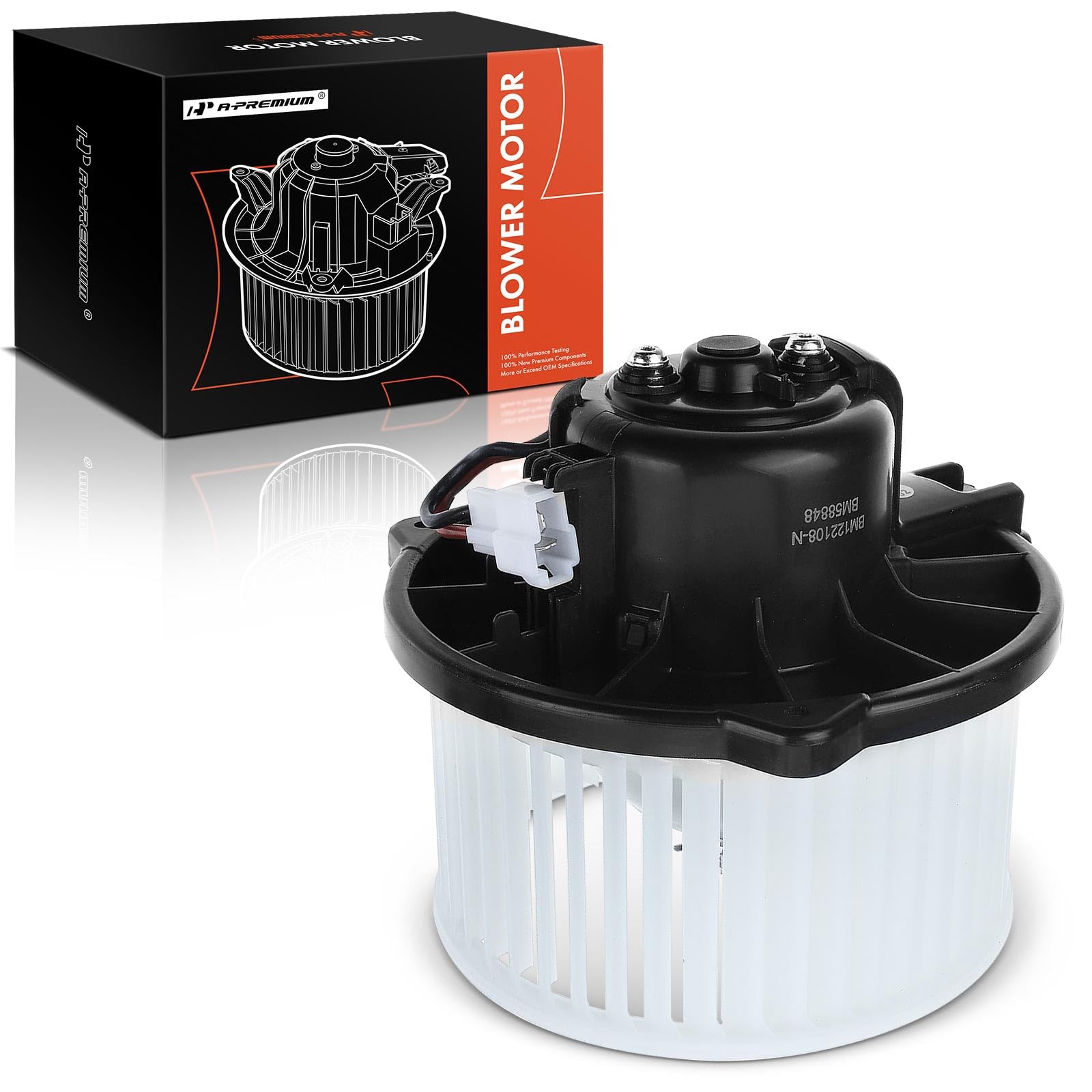 Moteur de ventilateur CVC pour Volvo S40 V40 2000-2004 avant