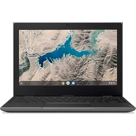Lenovo 100e 2nd Gen 11.6" Rugged & Spill Resistant Laptop HD Chromebook Laptop, MT8173 CPU, 4GB LPDDR3 RAM, 32GB eMMC TLC SSD, 720P HD Camera, Black, Chrome OS