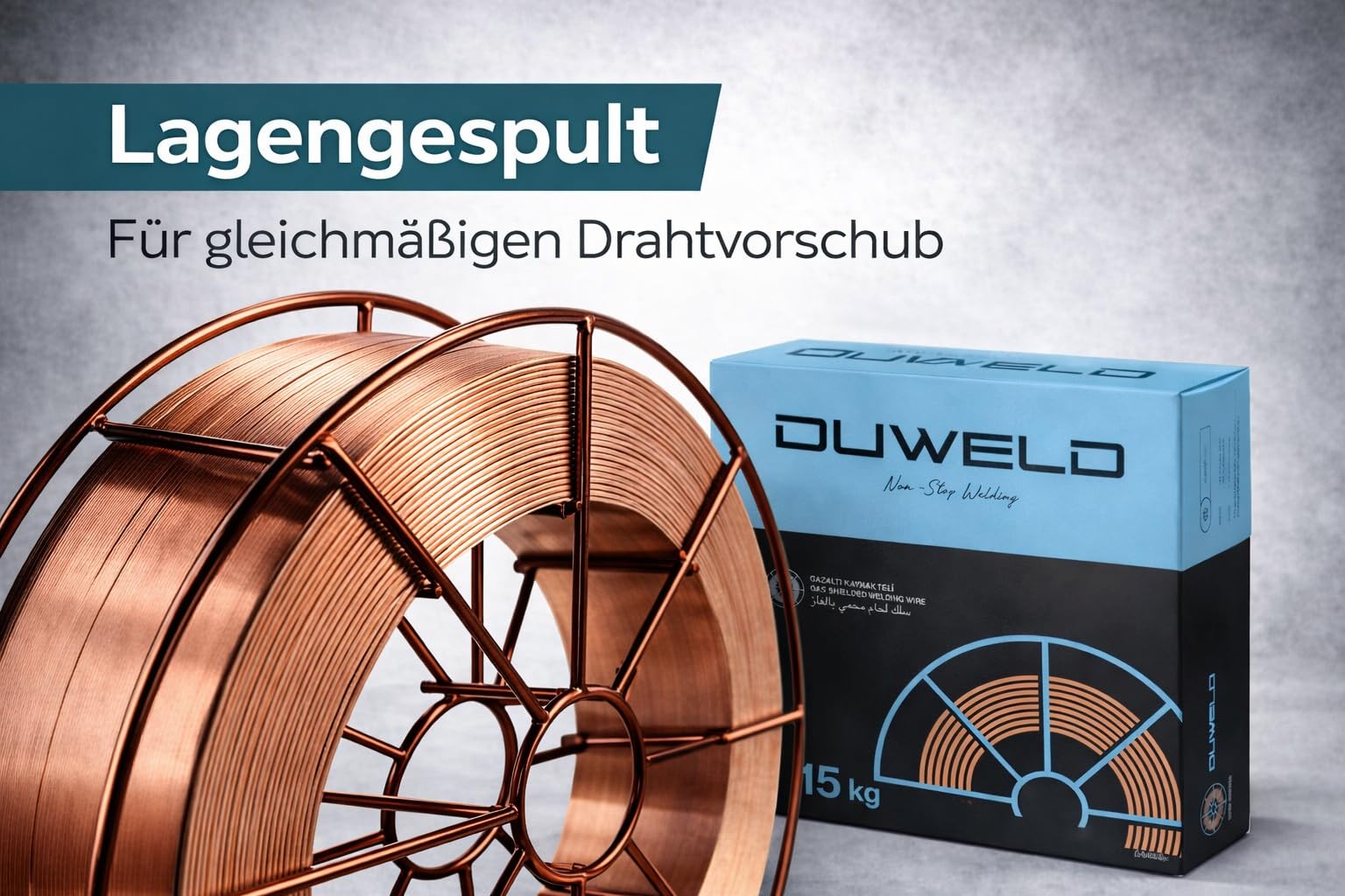MIG/MAG Schweißdraht SG3, 15kg (1,0mm)