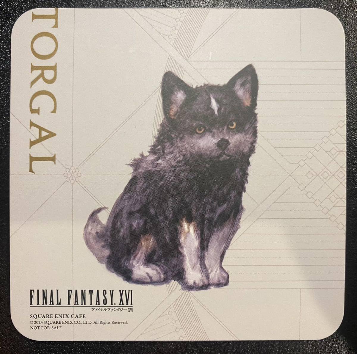 Amazon.co.jp: コラボ終了完全スクエニカフェ FF16コラボコースター 