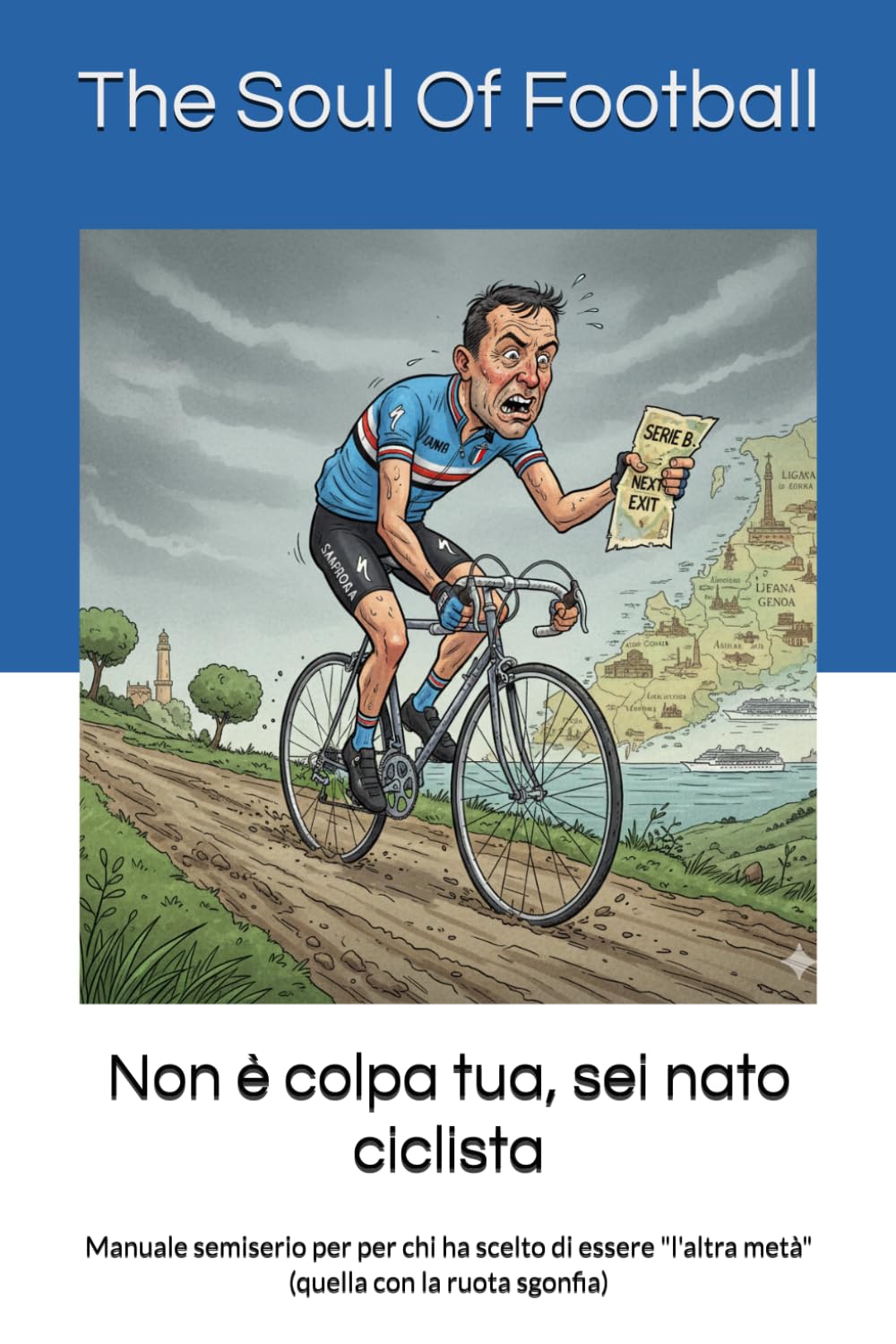 Non è colpa tua, sei nato ciclista: Manuale semiserio per per chi ha scelto di essere "l'altra metà" (quella con la ruota sgonfia) ("Non è Colpa Tua": Il Calcio, la Passione e le Risate)