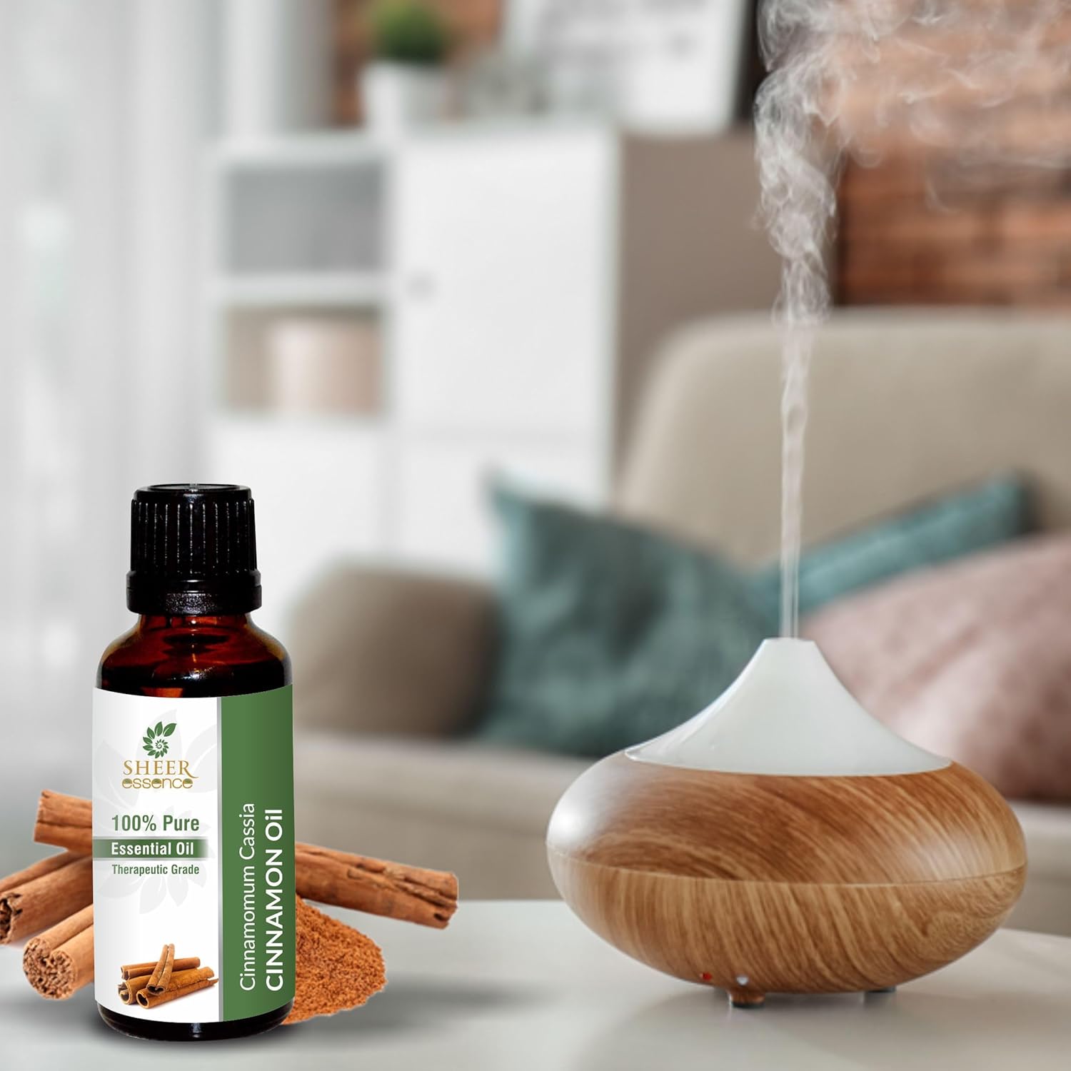 Cinnamon Oil -(Cinnamomum Cassia)- Essential Oil 100% Pure Natural Undiluted Uncut Therapeutic Grade Oil 3.38 FL.OZ