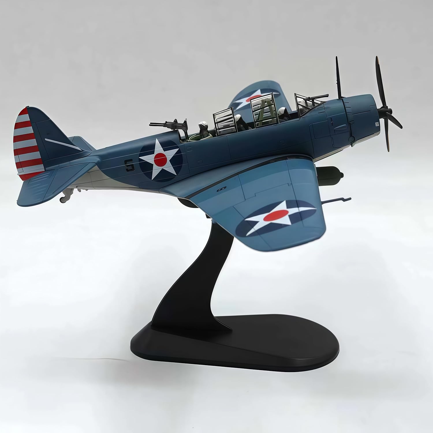 TBD Torpedo Fighter Aircraft Alloy Airplanes Model 1:72 Scale Torpedo Attack Plane Military Model Plane for Collection Gifts