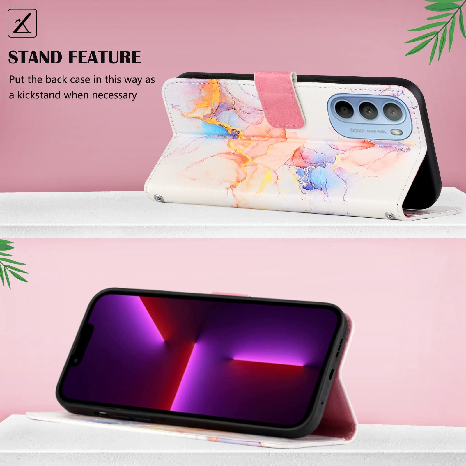 LEMAXELERS Motorola Moto G31 / Moto G41 Hülle,Motorola Moto G31