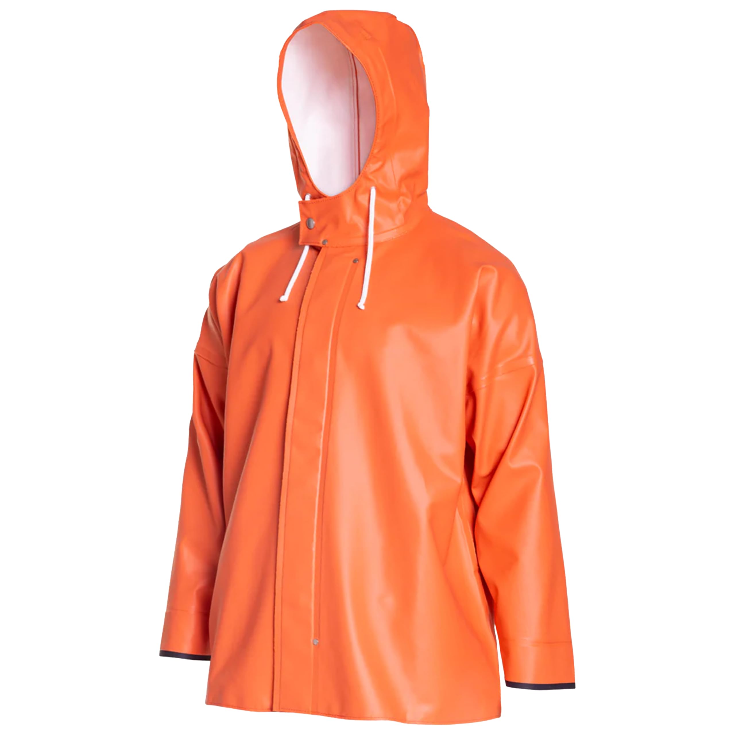 Navis Marine Herren Regenjacke Brigg 44 Pro PVC 0,70 mm wasserdicht | Für gewerbliche Fischerei, 18.000 mm Wassersäule, extra robuste Ausführung, bequemer Schnitt