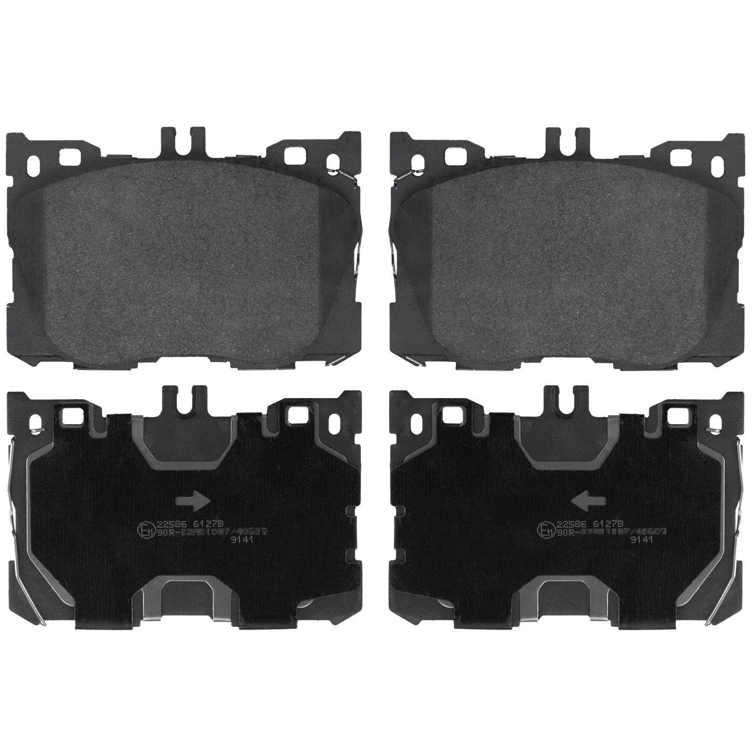 febi bilstein 116428 Brake Pad Set, 1 unit