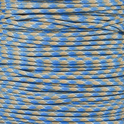 Paracord Planet 10 Foot Hanks of 550 Type III 7 Strand Paracord (Carolina Beach 10 Feet)