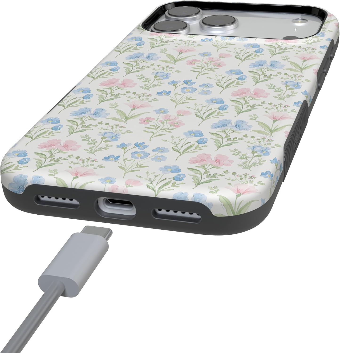 Casely iPhone 17 Pro Max Case | Pastel Garden | Sunday Best | Bold Protective Design | Compatible with MagSafe