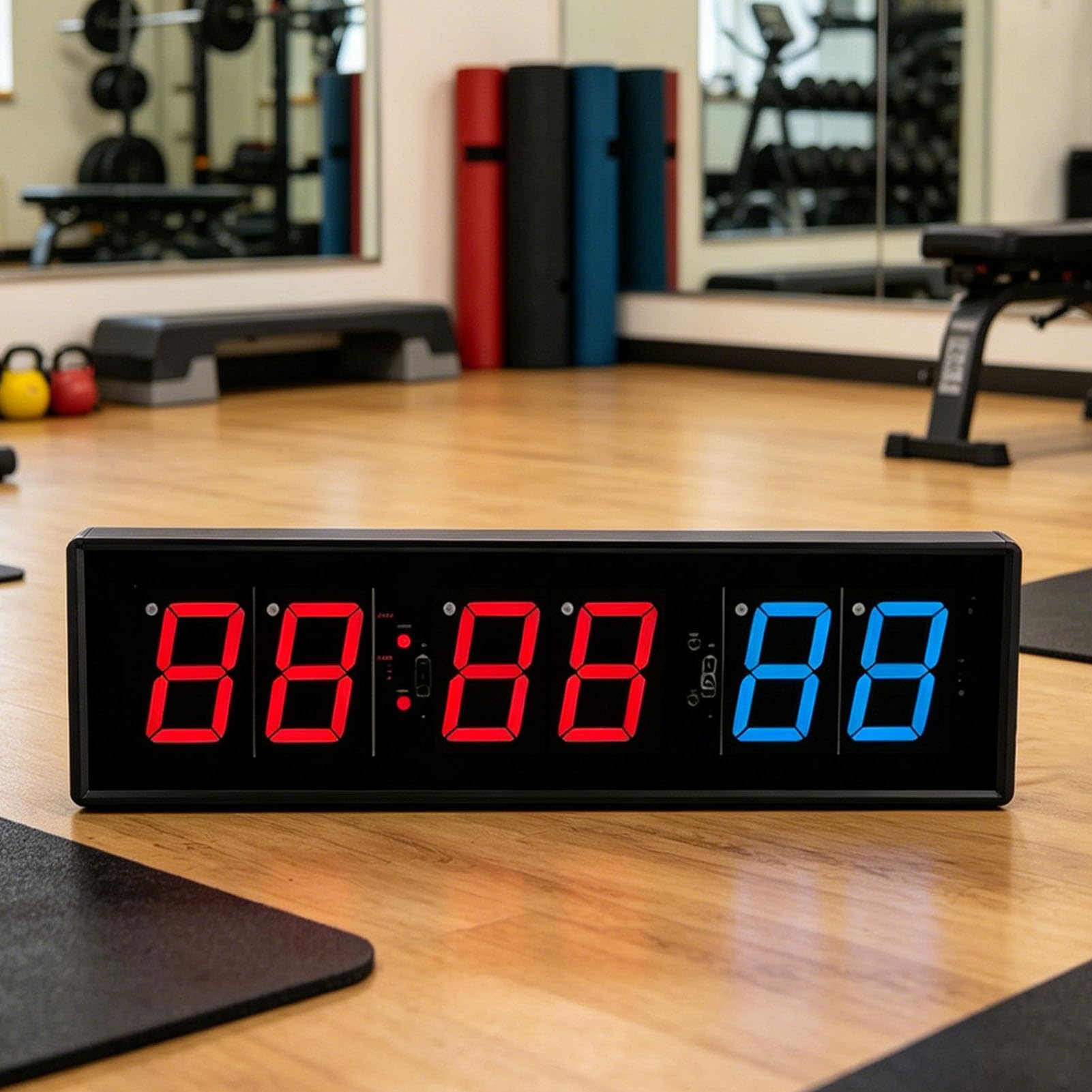 banapoy Minuterie de Gym, avec Compte à Rebours, Télécommande