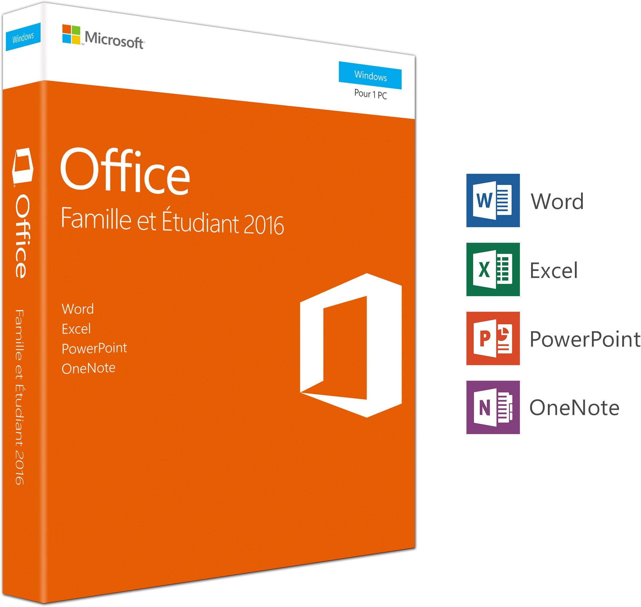 Microsoft MS/Office Home and Student 2016 Win Fren